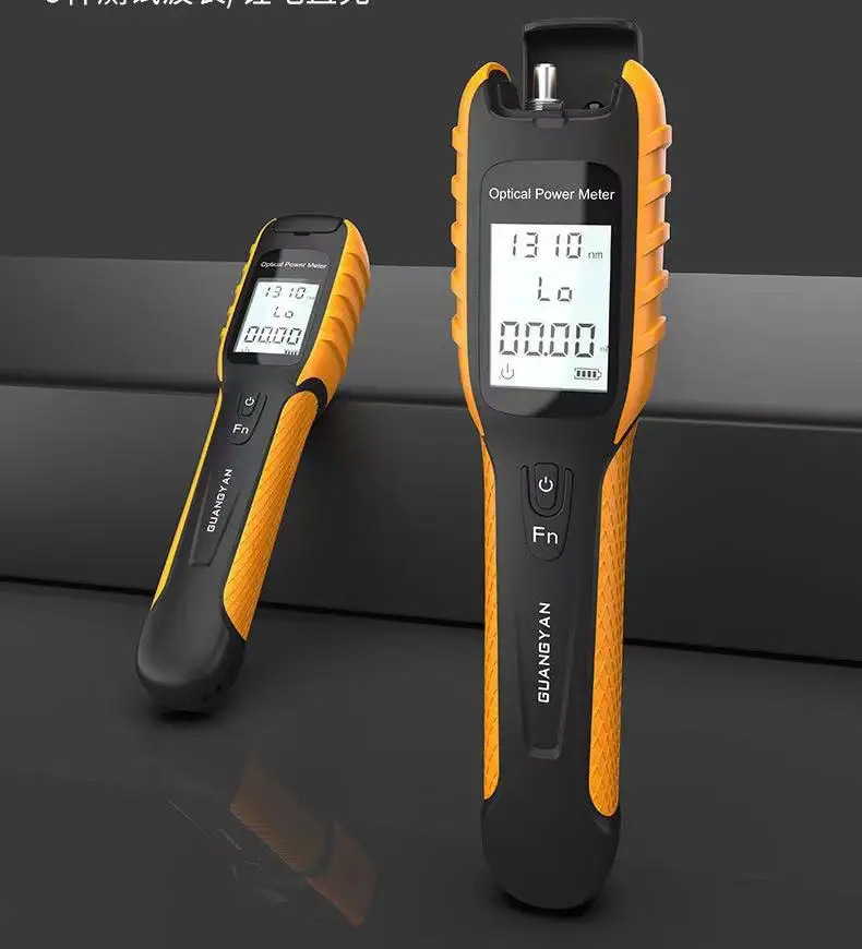 New G11 High Precision Rechargeable Battery Optical Power Meter  FTTH Color LCD Screen Fiber Optic Power Meter with Flash OPM