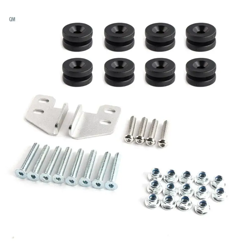 Motorcycle Side Luggage Case Fastener Trunk Pannier Screw Lock Support Bars Motorbike Frame Mount Bracket Accessory