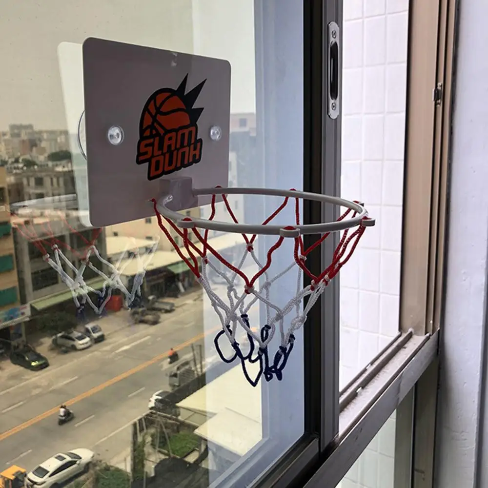 Mini Basketball Hoop Portable Funny Indoor Home Toy Stand Set Kids Adults