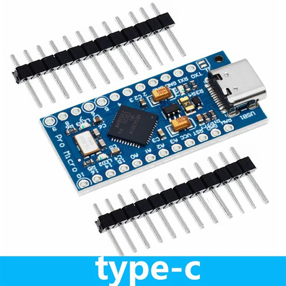 프로 마이크로 모듈 컨트롤러 전압 조정기 ATmega32U4 Arduino IDE V1.0.1용 5V/16MHz 마이크로 USB 개발 모듈 보드
