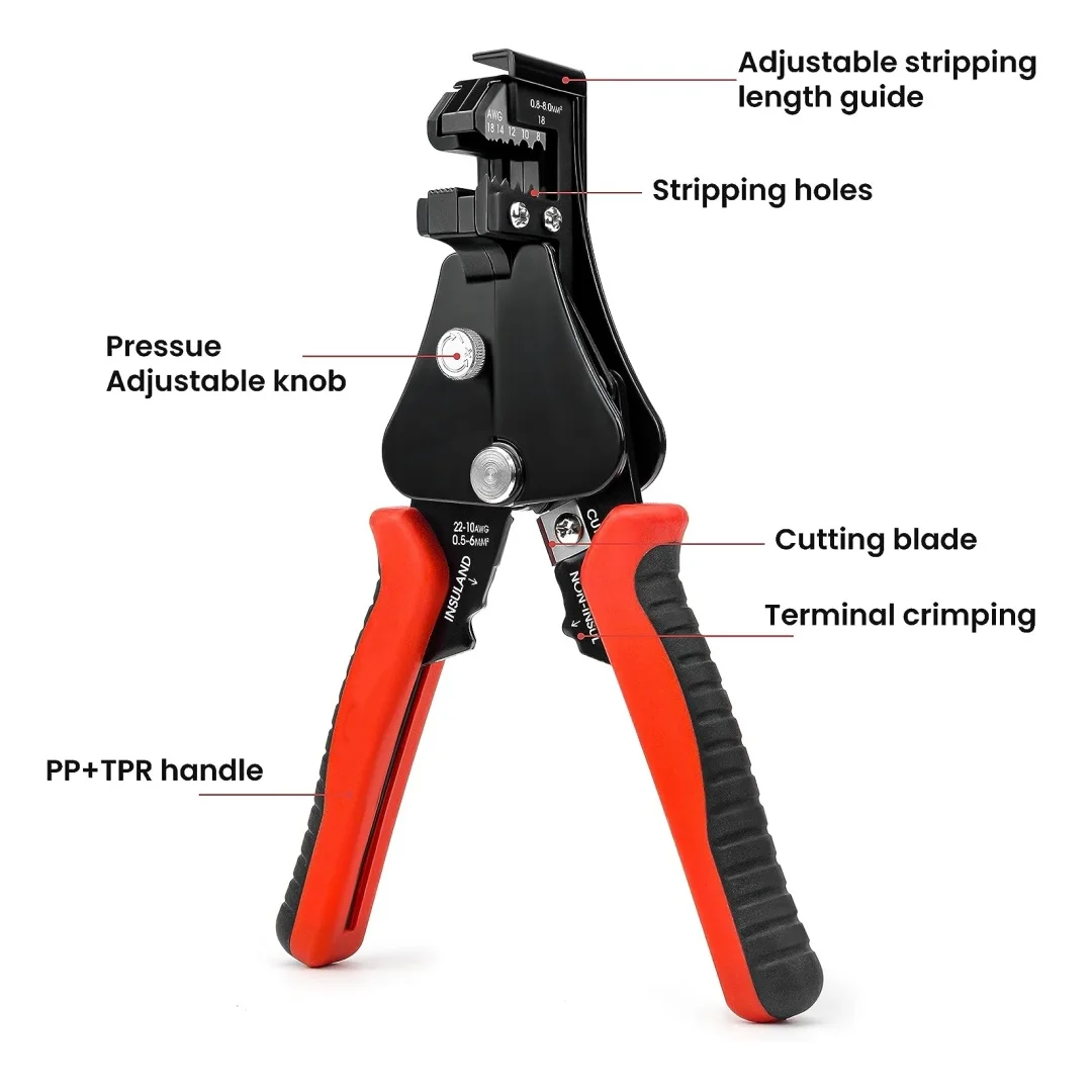 Premium Automatic Wire Stripper and Crimping Tool