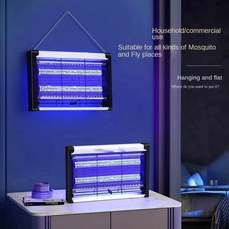 8W Mosquito Killer Lamp 220V Electric Insect Killer Electric Pest Repellent UV & LED Lamp Powerful Bug Mosquito Kill