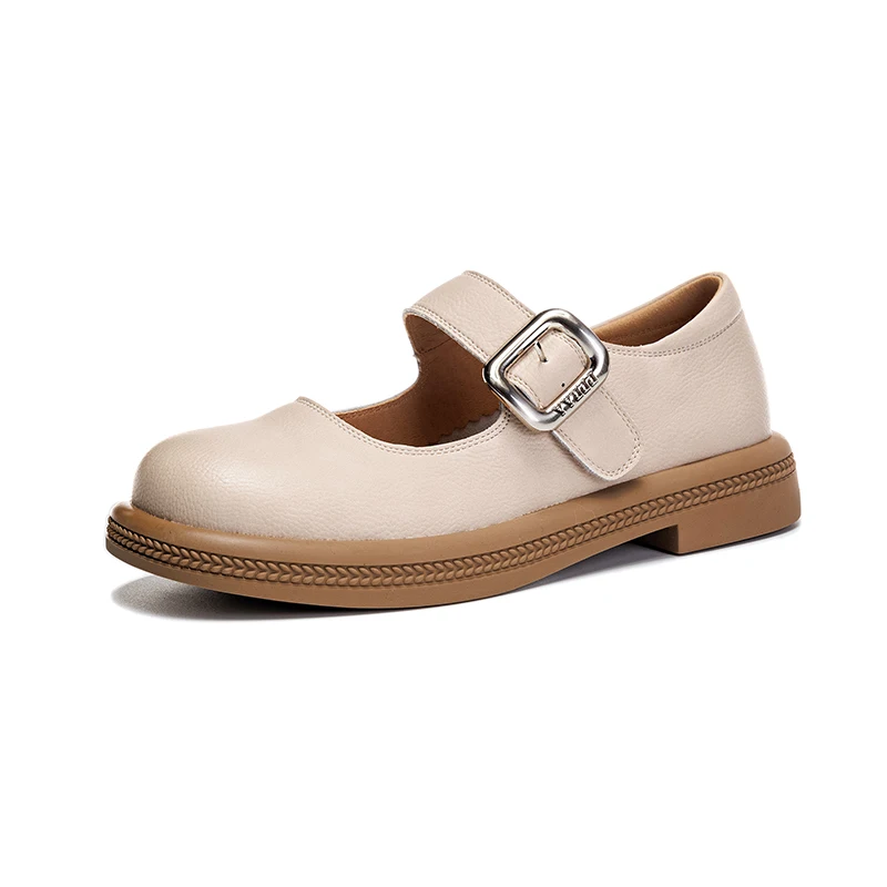 AIYUQI Women Mary Jane Shoes Genuine Leather 2024 Spring New Casual Fashion Women's Lolita Shoes Fashionable Schoolgirl Shoes