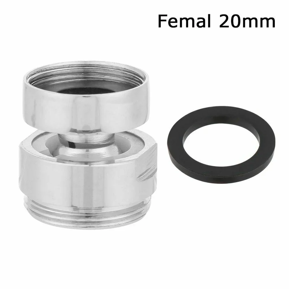 Faucet Aerator Faucet Adapter Water Tap Connector Faucet Switch Adapter 360 Degree Adjustable Aerator Adapter Swivel Aerator Connector Tap For Bathroom Kitchen Bidet Faucet Accessories