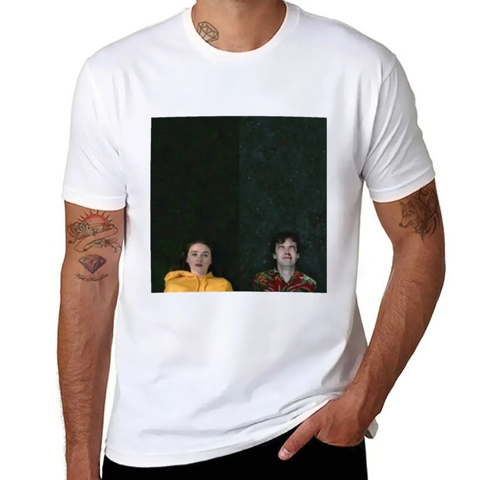 

teotfw T-Shirt funnys boys whites quick-drying Short sleeve tee men