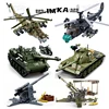 Sluban Normandy Landings Ww2 Military Vehicle Bunker Artillery Building Blocks Germany UK US World War I Ii Army Tank Plane Sets 1
