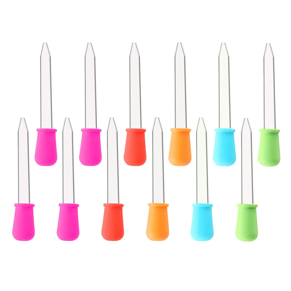 

Silicone Droppers Medicine Feeder Pipette Liquid Food Dropper for Baby Infant Newborn (Random Color)