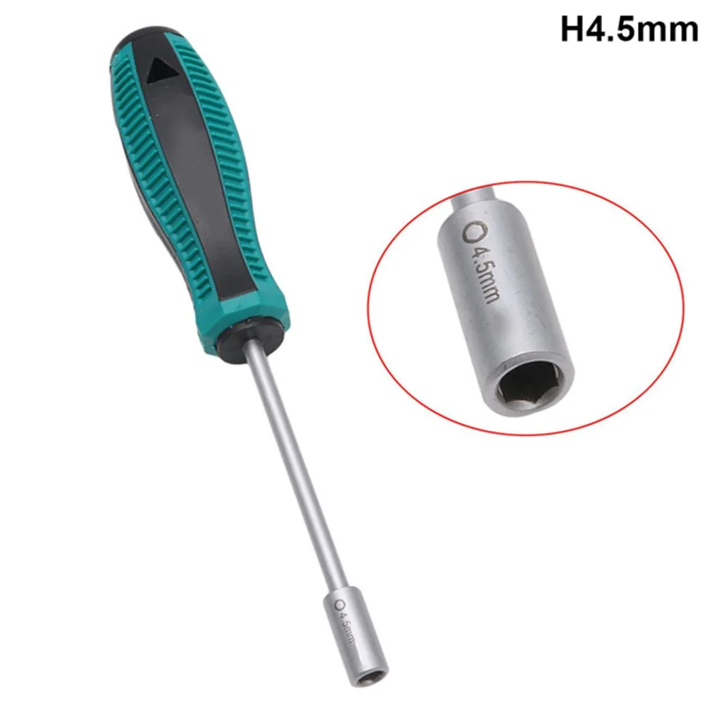 3-6mm Metal Socket Driver Wrench Screwdriver Hex Key Socket Screwdriver Socket Screwdriver Hand Tool Socket Screwdriver