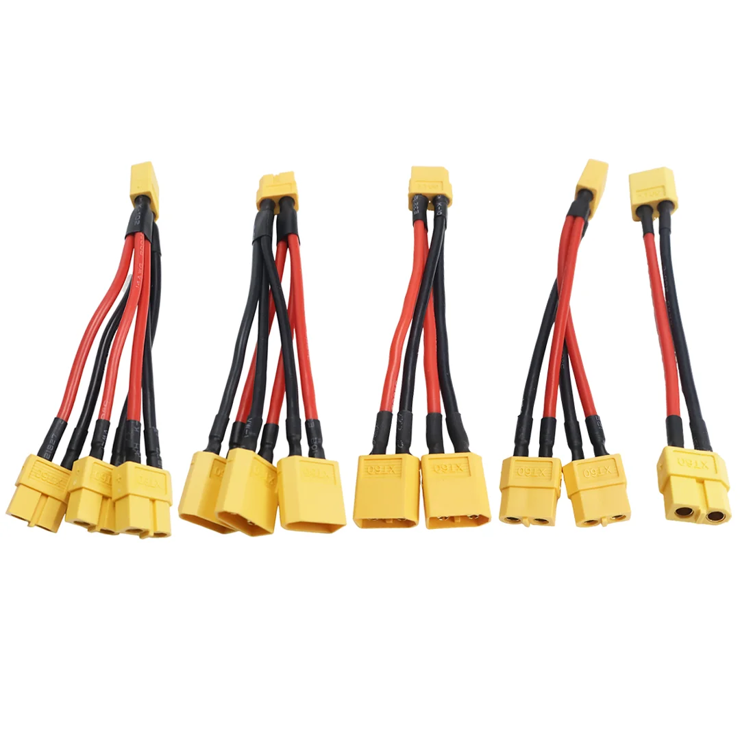 Connecteurs Batterie Drone XT60 Mâle/Femelle Lot 5 Couleurs
