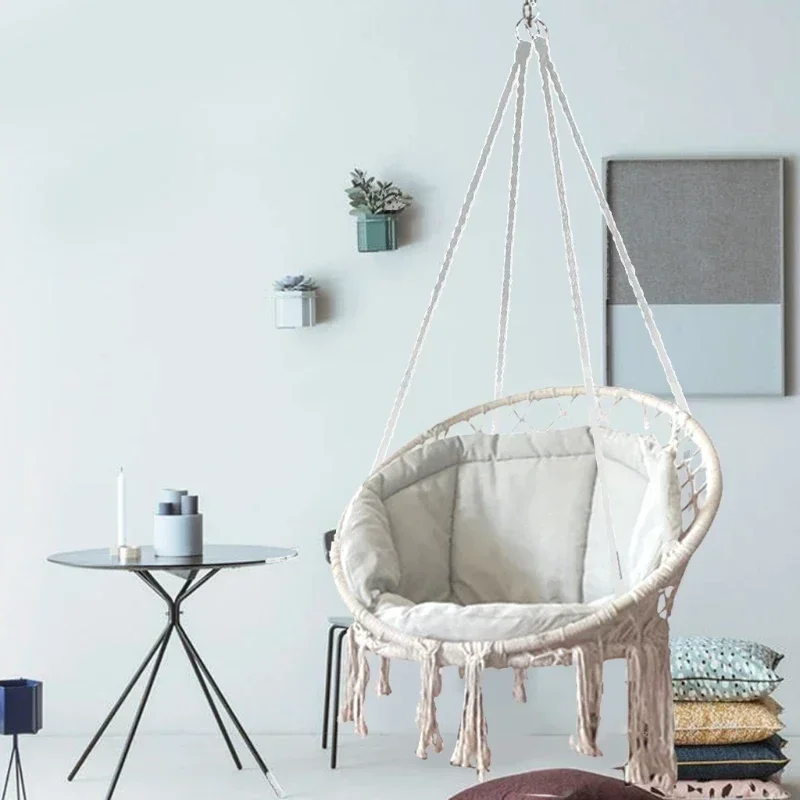 

Подвесные подушки, подушка для стула с кисточками, диван для качели, подушки, сиденье с гамаком для йоги, макраме