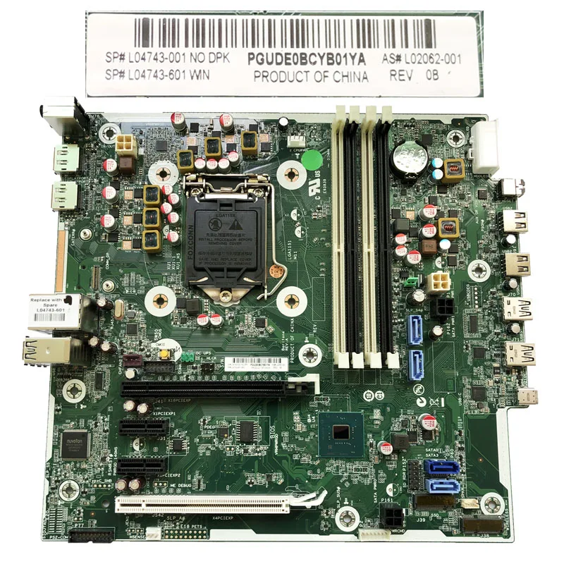 

Used For HP ProDesk 600 G4 MT Motherboard L04743-601 L04743-001 L02062-001 Q370 DDR4 100% Tested Fast Ship