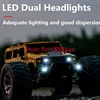 1:10 60KM/H High-Speed All Terrain Off-Road RC Truck 4WD Metal Chassis Off Road 45° Climb Waterproof Radio Control Racing Car 6