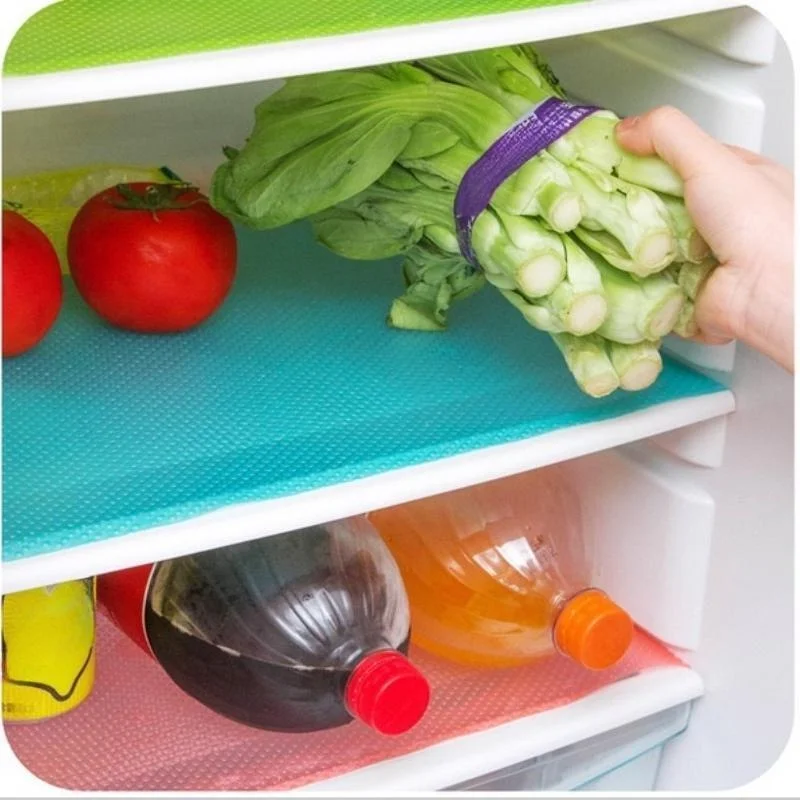 Tappetino Antiscivolo Cucina Cassetti per Frigorifero - Rivestimento Mensole, Ca