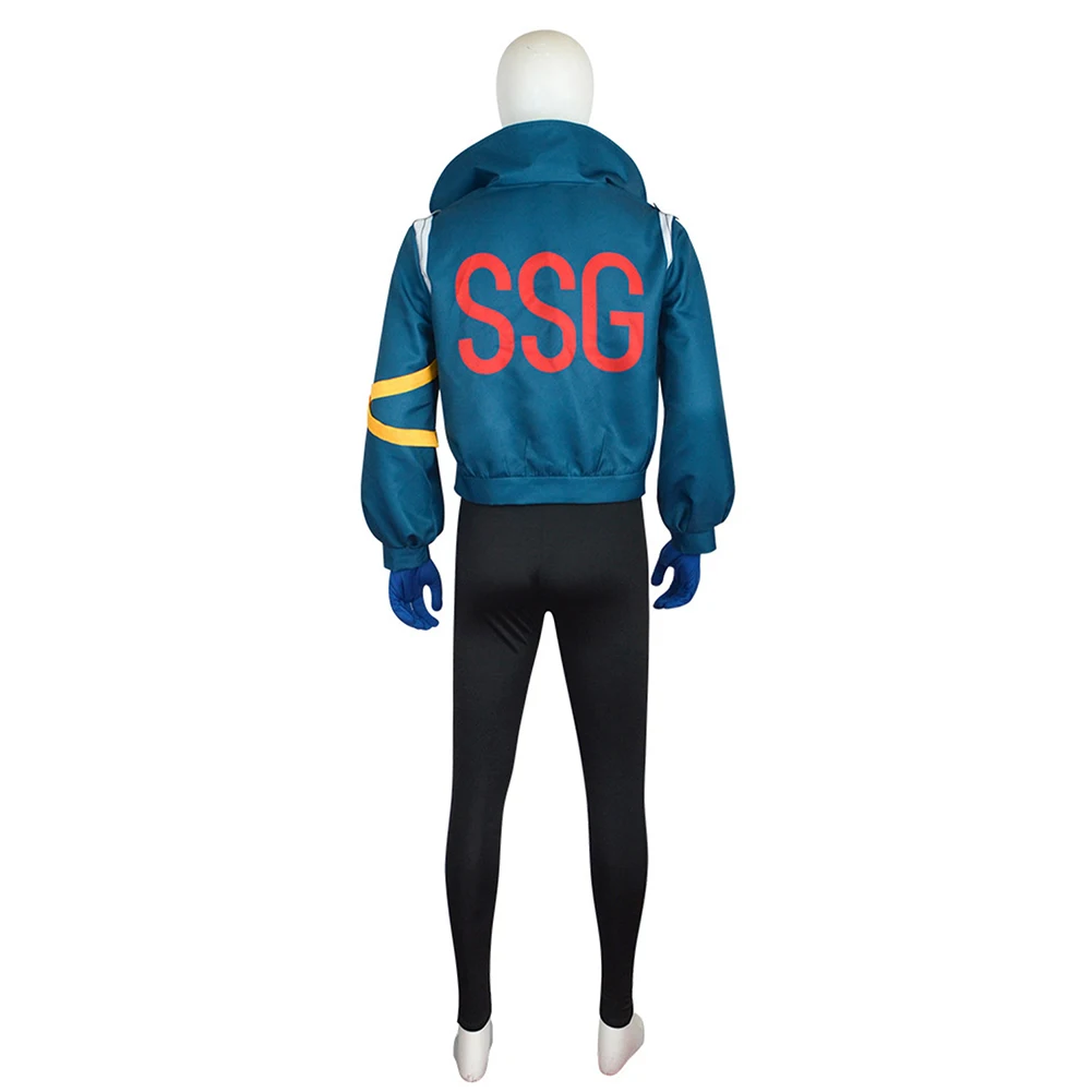 Roronoa Cosplay Zoro Future Costume Anime SSG Jumpsuit Coat
