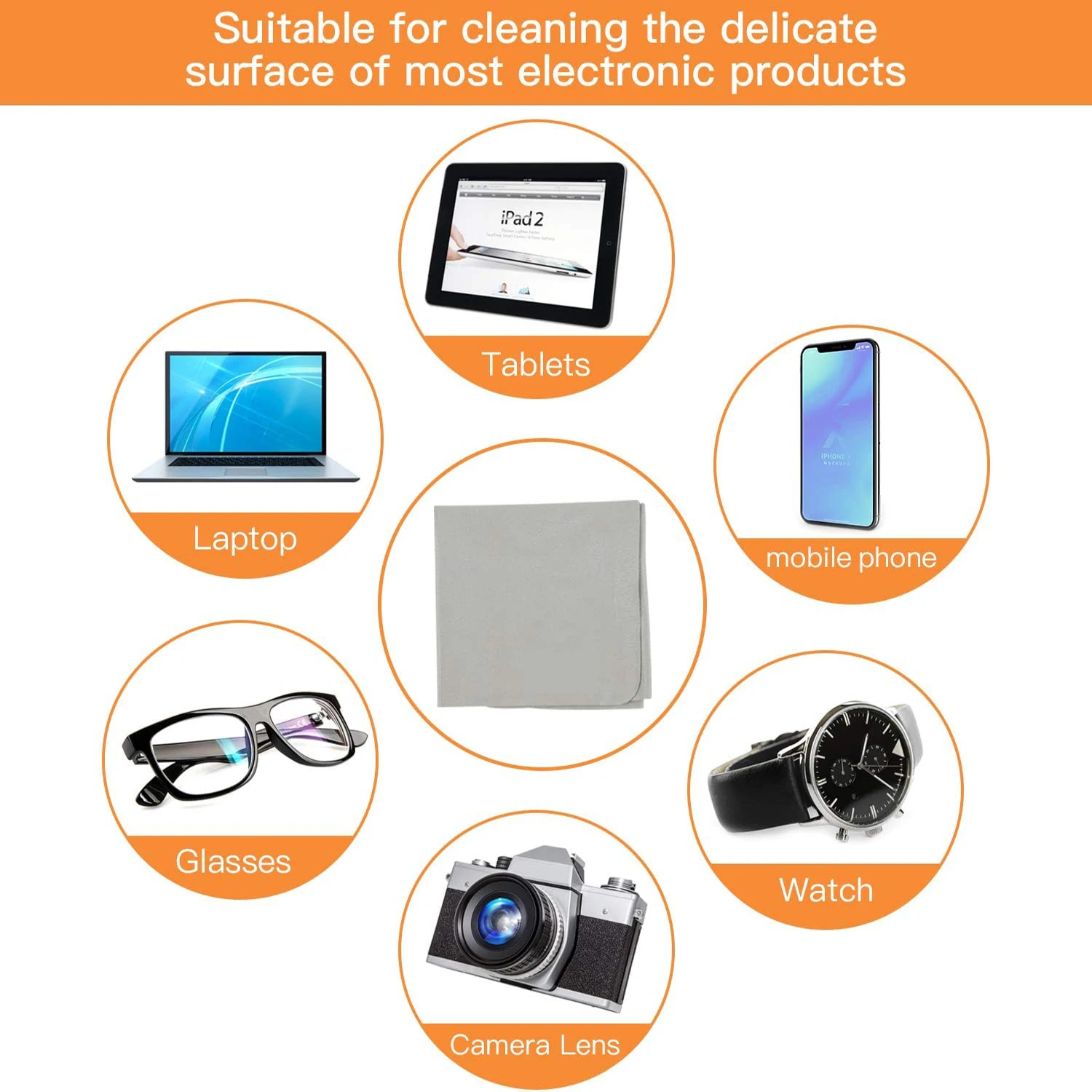 Microfiber Keyboard and Screen Protection Cloth
