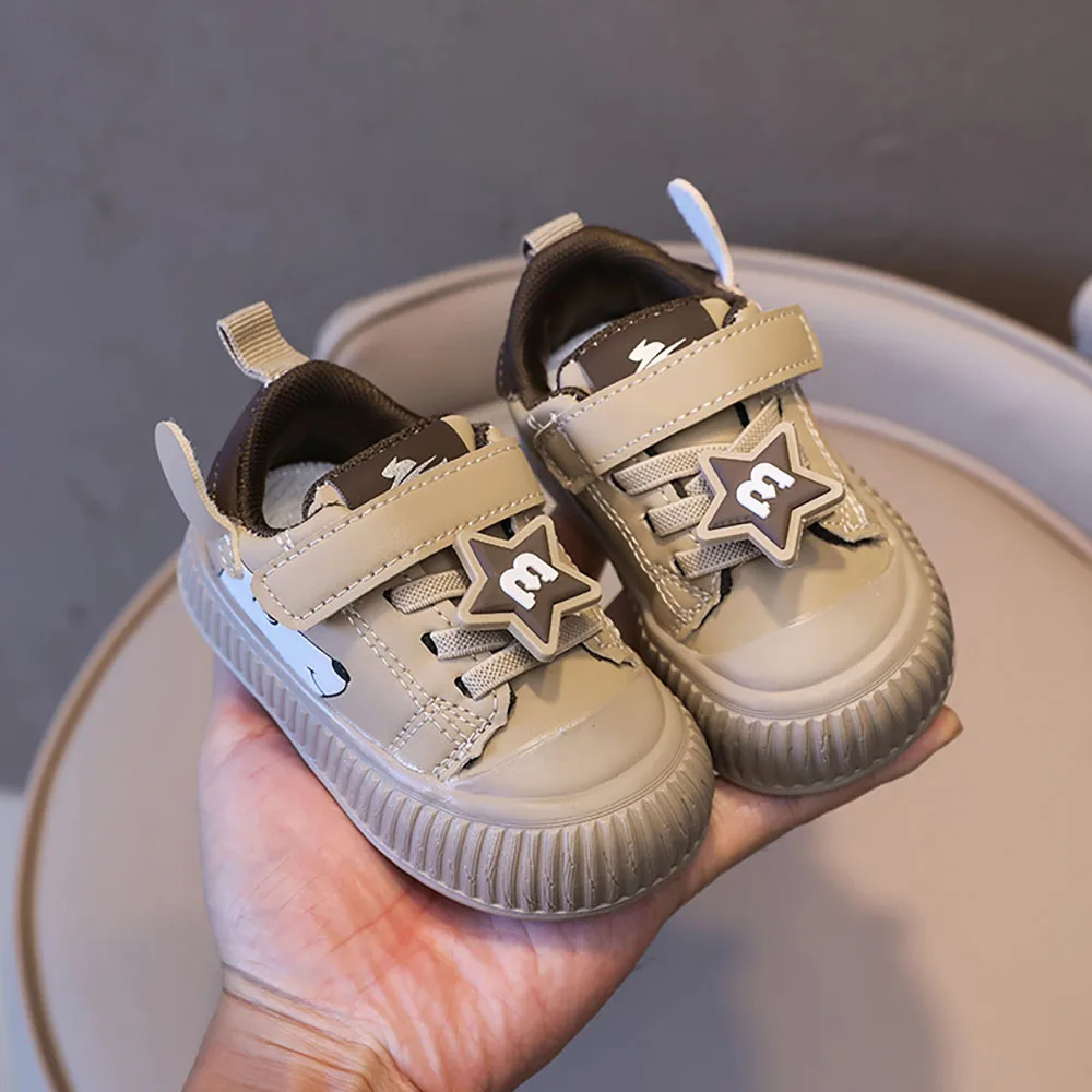 

Spring Toddler Shoes For Baby Cute Star Boys Girls First Step Footwear Soft-soled Breathable Sport Shoes For Infant Kids 0-3y