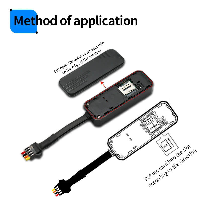 GPS Tracker 2G J14 9-90V Vehicles ACC Global Realtime Tracking Cut off Fuel Multiple Anti-theft Alarms Car Locator