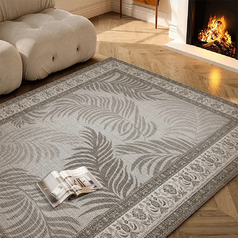 

Vintage Pattern Carpet Living Room Decoration European Luxury Short Fluff Floor Mat Bedroom Decor Lounge Rug ковер в гостиной