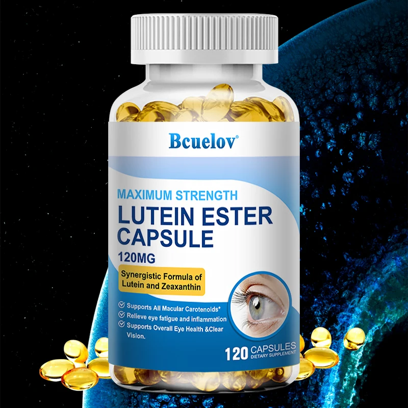 Lutein supplement with zinc grape seed Helps with vision health Blurry and dry vision Relieves eye fatigue Eye vitamins