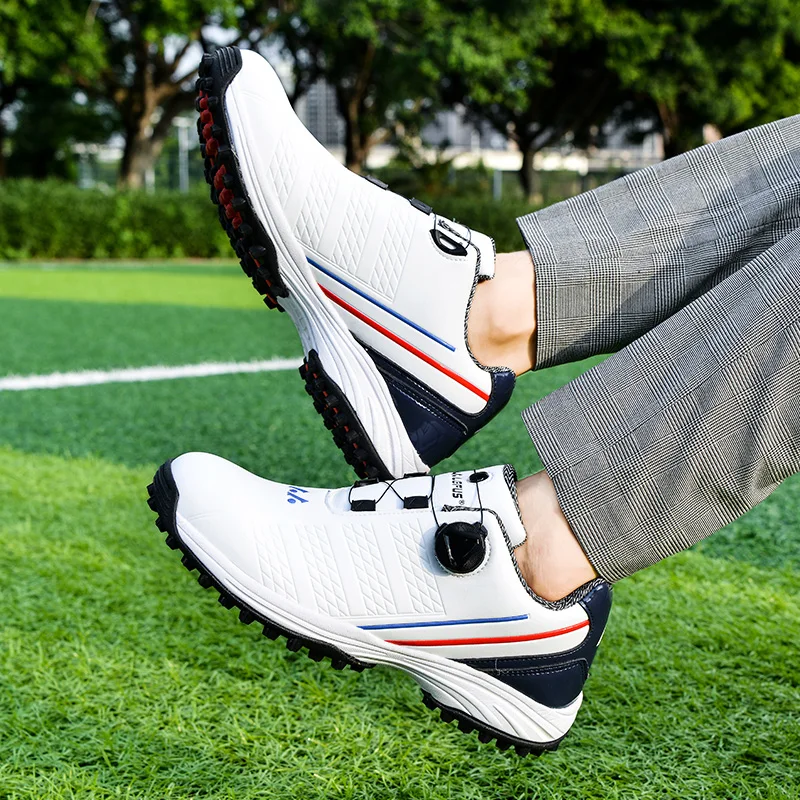 2024 Spring New Golf Shoes for Men's Outdoor Anti Slip Comfortable Fitness Walking and Running Shoes Size 39-46
