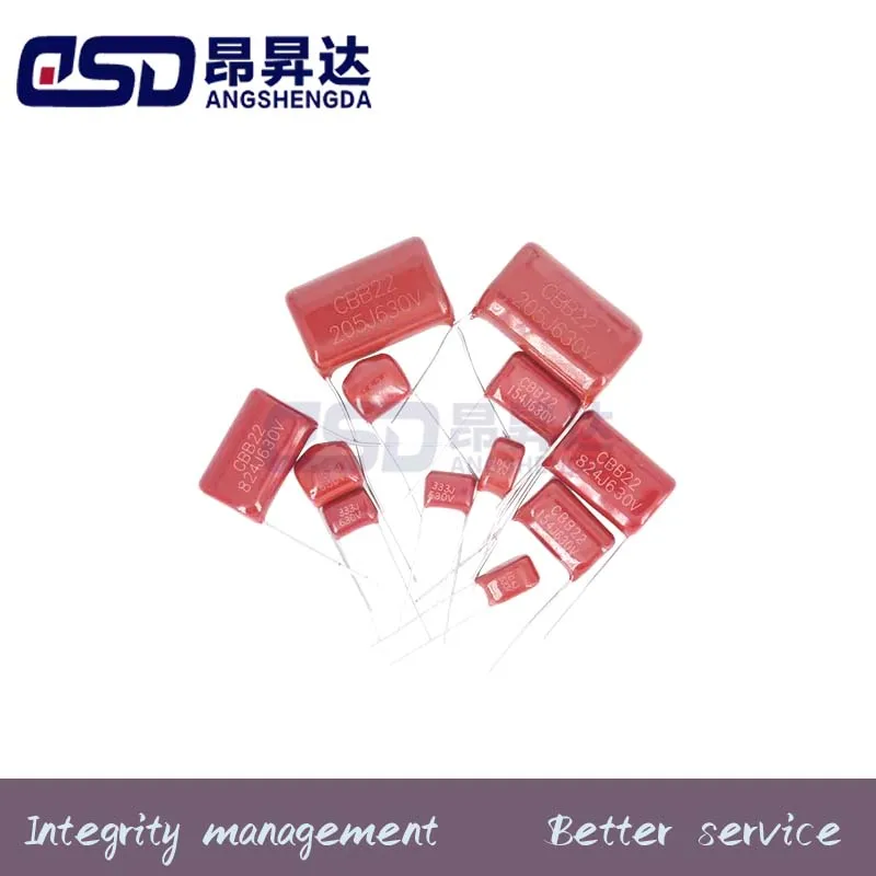 

10 CBB capacitors 630V/103 153 183 223 273 333 393 473 563 683 823J