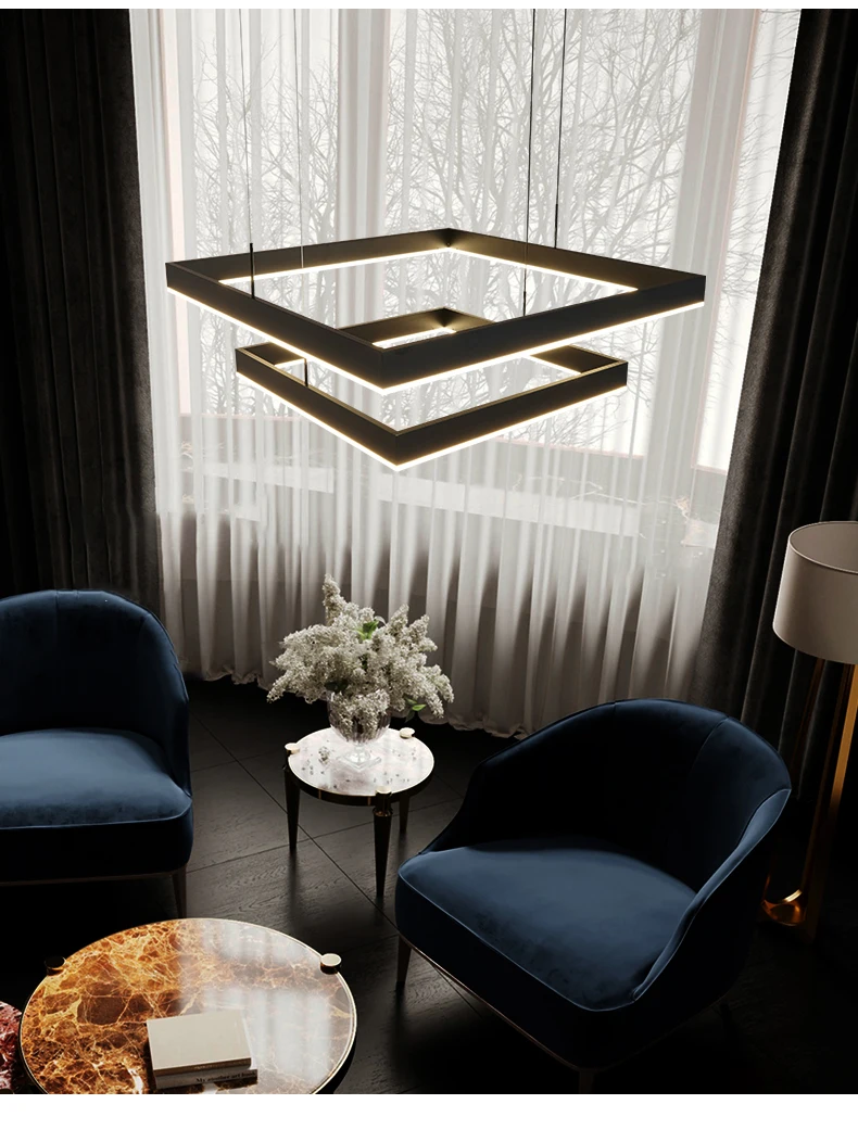 Minimalista e Moderno Sala de Estar Decoração da Casa Luzes Pingente Lustre Quarto Jantar Lâmpada Iluminação Interior Pendurado Luminária Led 13 Computers & Electronics