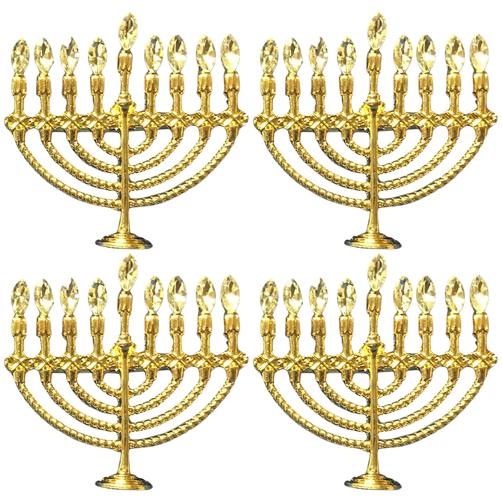 

Alloy Napkin Rings Wear-Resistant Serviette Buckles Decorative Serviette Rings Hanukkah New Year Table Napkins for
