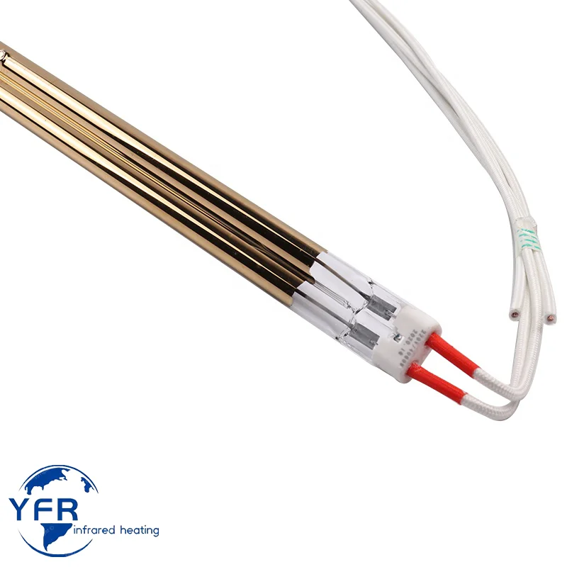 Shortwave infrared electric sauna heating element 400w halogen heater tube