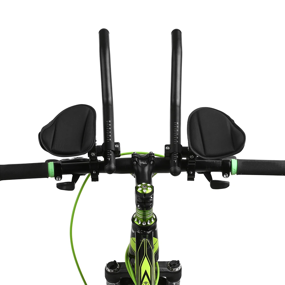 Manubrio TT Regolabile Per Bici Da Corsa E MTB - In Lega Alluminio, Con Bracciolo Estensibile, Per Triathlon E Lunghe Distanze - Foto 11