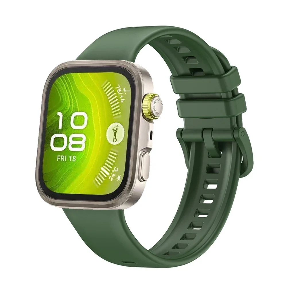 Colorful Breathable Sports Silicone Strap for Smartwatch Accessories