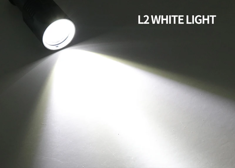 Description Picture 2 of itemF2 Diving Powerful  Flashlight Torch Tourch Light Lamp Underwater High Power Led Flashlights Dving Edc Camping Tactical Lantern