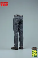 Jeans Fjwith Belt Clothes Model, Fit for 12, Indeady Male Soldier, Normal Body, Action Figure, Body Dolls, Scale 1/6 2