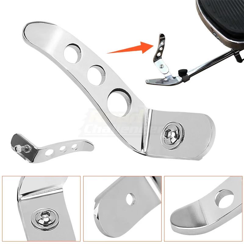 Estensione cavalletto moto FLTR per Harley Touring FLHX Cavalletto laterale Pad Road King FLTRU Modelli 2007-Più  201355758