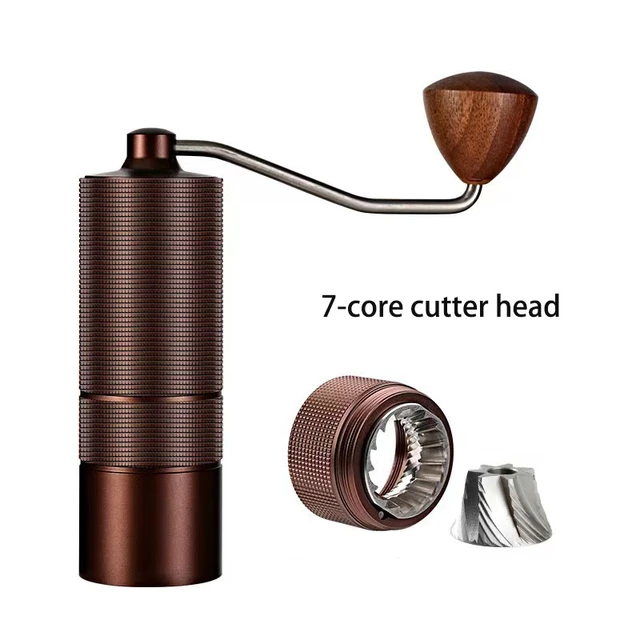 Large Capacity Glass Hand Grinder Coffee Grinder Set Manual Grinder Manual  Coffee Grinder Food Grade Plastic Glass Silo - AliExpress