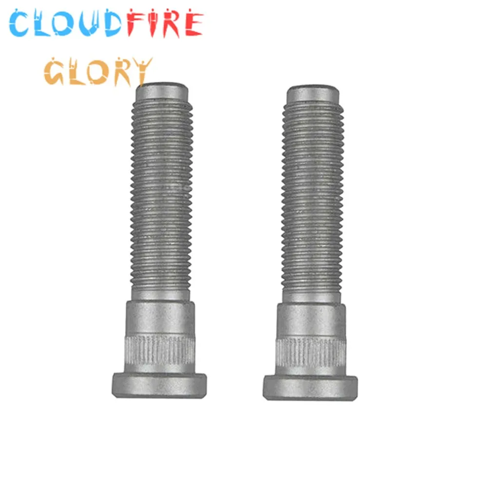 

CloudFireGlory 06509866AA 2Pcs Front Or Rear Wheel Hub Stud Set Metal For Dodge Ram 2500 3500 2012-2019