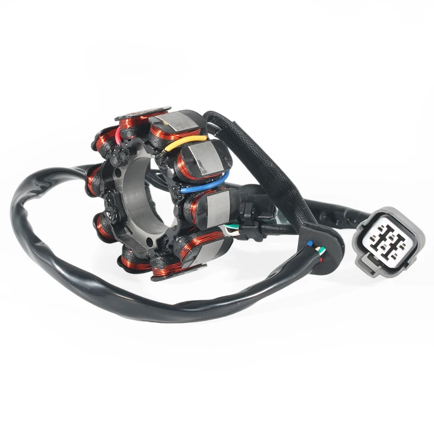 오토바이 발전기 고정자 코일, 가와사키 KLX450R KLX450A8F KLX450A9F 용, OEM:21003-0070 OEM:21003-0090