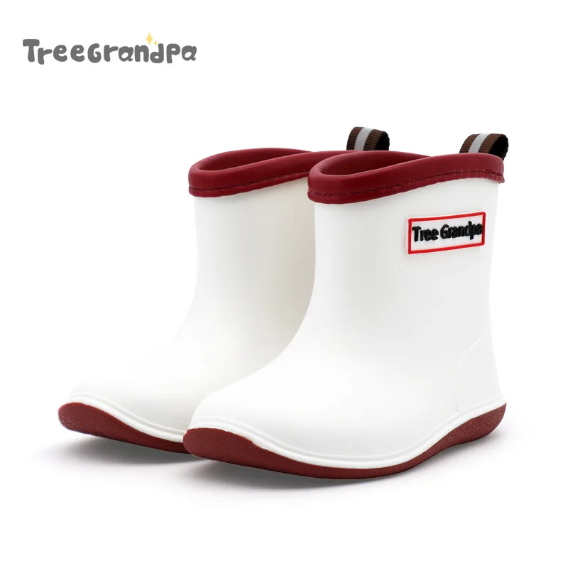 Children's Lightweight Mid-Calf Rain Boots - Soft Bottom Water Shoes