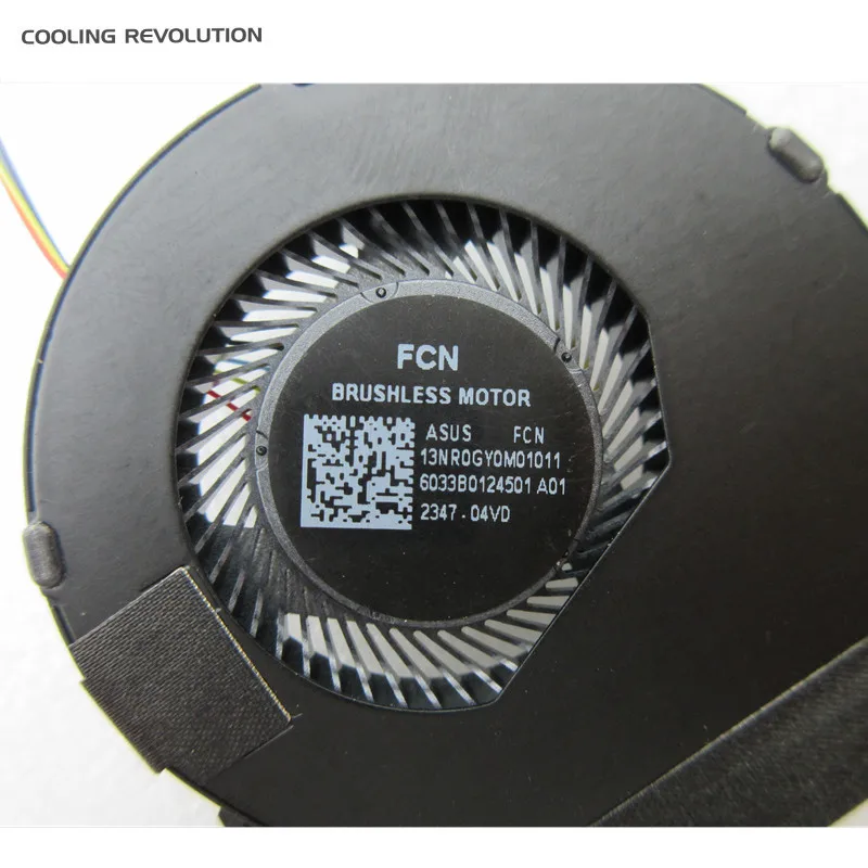 Nový originální kapesní herní PC CPU chladící vějíř pro ASUS ROG spojit se RC71L FN5P FN5P FCN 13NR0GY0M01011 13NR0GY0M02011 6033B0124601