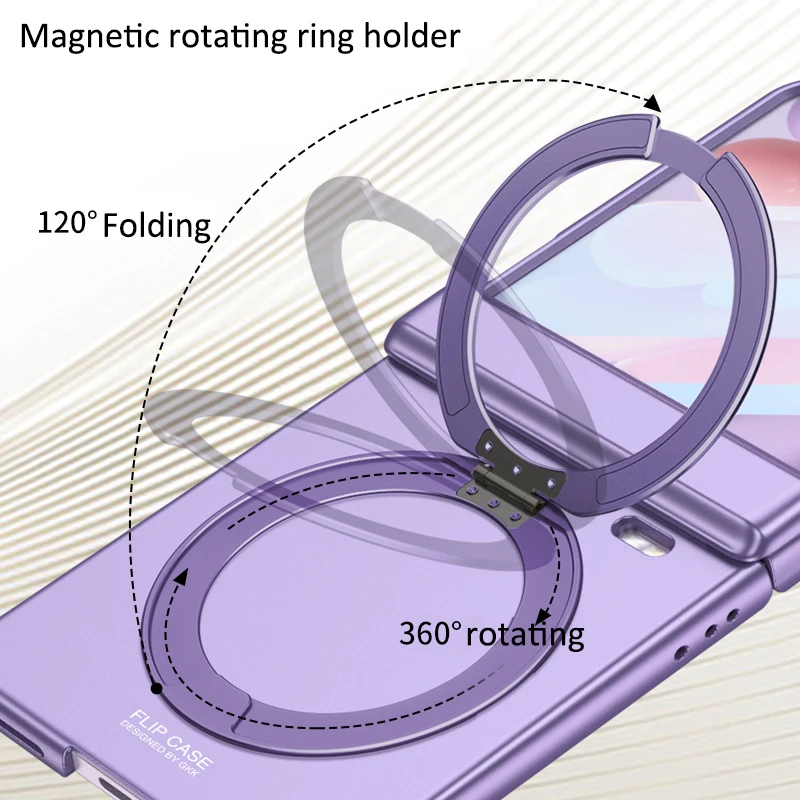 Magnetic Rotating Ring Holder Phone Case