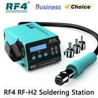 RF4 1000W Fast Desoldering Hot Air Gun Soldering Station Digital Display Intelligent BGA Rework Station To PCB Chip Repair RF-H2 1