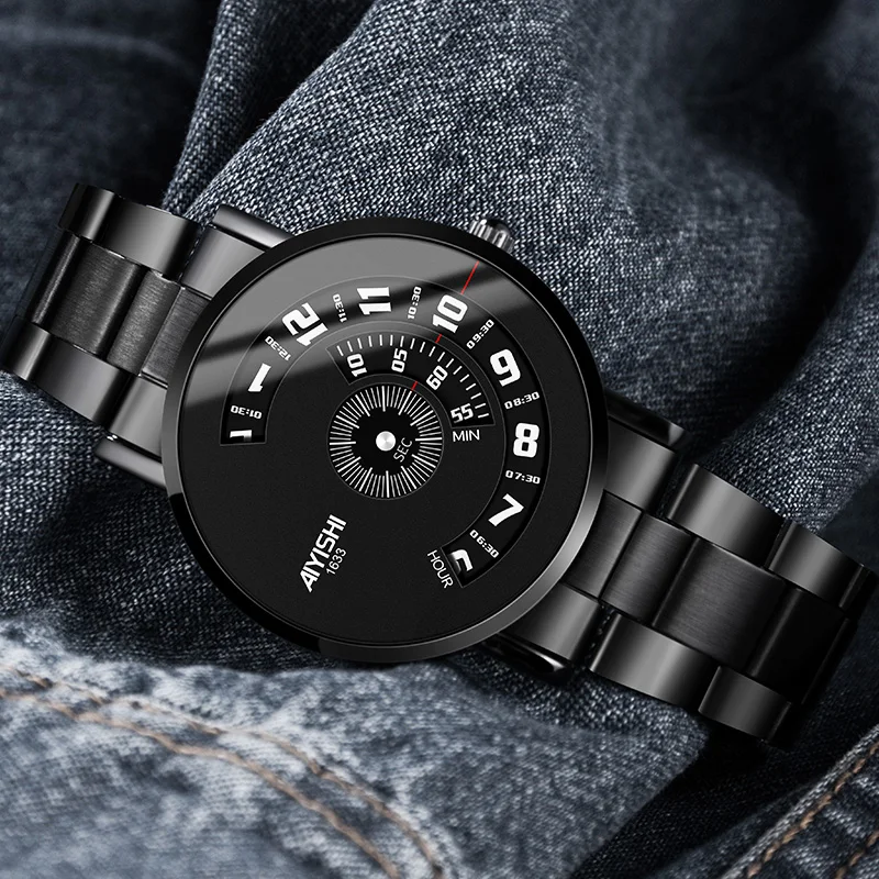 Waterproof Non-mechanical Quartz Men's Watches High-end Luxury Man