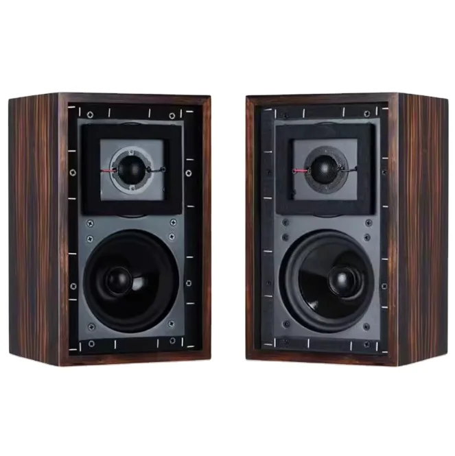 LS3/5A HIFI Speaker Bookshelf Speaker Wooden Case Passive None-Battery Lossless