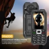 Rugged Mobile Phone M6000 GSM 2G Network 4 SIM Cards Magic Voice 3.5mm Jack 2.4'' Display Big Keyboard Cellphone For Elderly 1