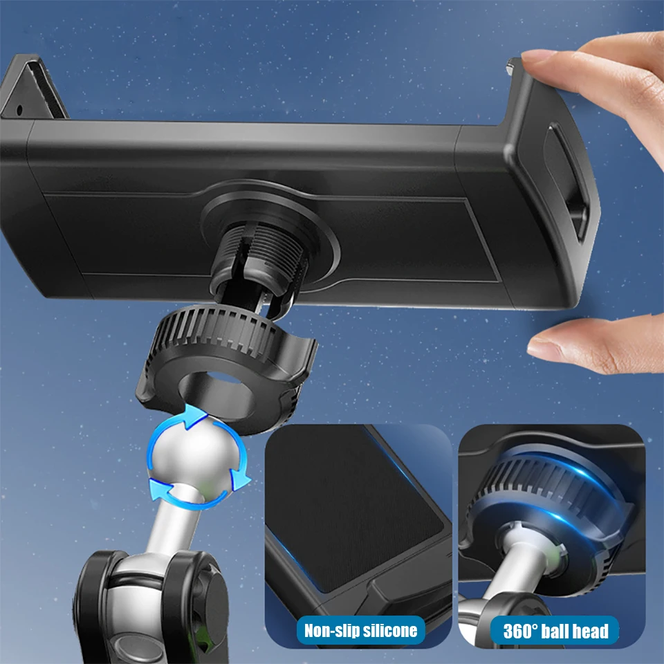 Universal Metal Tablet Phone Holder in Car Ball Head Bracket Suction Cup Mount 360 Rotation Stand for iPad 12.9" Samsung Xiaomi tablet holder tablet stand mobile phone holder