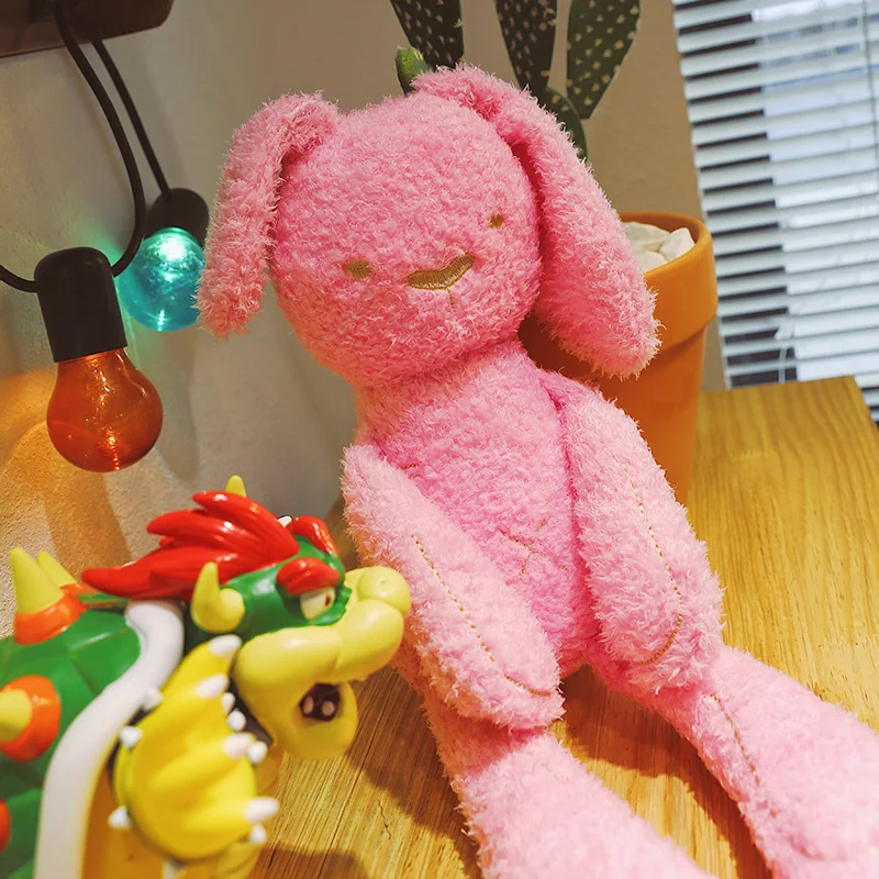 

Симпатичные мягкие плюшевые игрушки 90 см с успокаивающим Кроликом, Подушка для сна для офиса, домашняя комфортная подушка, детский Декор, рождественский подарок, хлопковая кукла