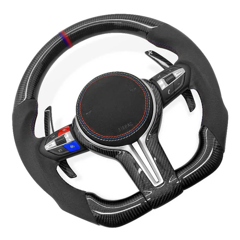 

Рулевое колесо из углеродного волокна для BMW F10 F11 F12 F13 F14 F15 F16 F22 F30 F31 F32 F33 F34 F80 F82 F83 F85 F86 F87 E90 E91 E92 E93