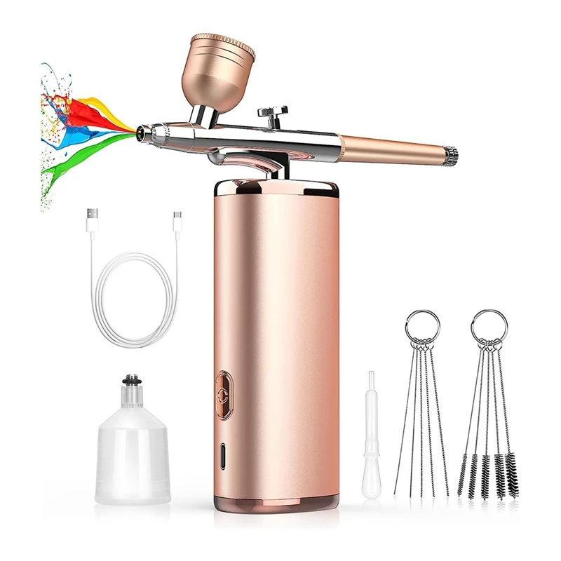 

Airbrush Compressor Airbrush Makeup Airbrush Fit For Nails Portable Cordless Handheld Airbrush Machine A