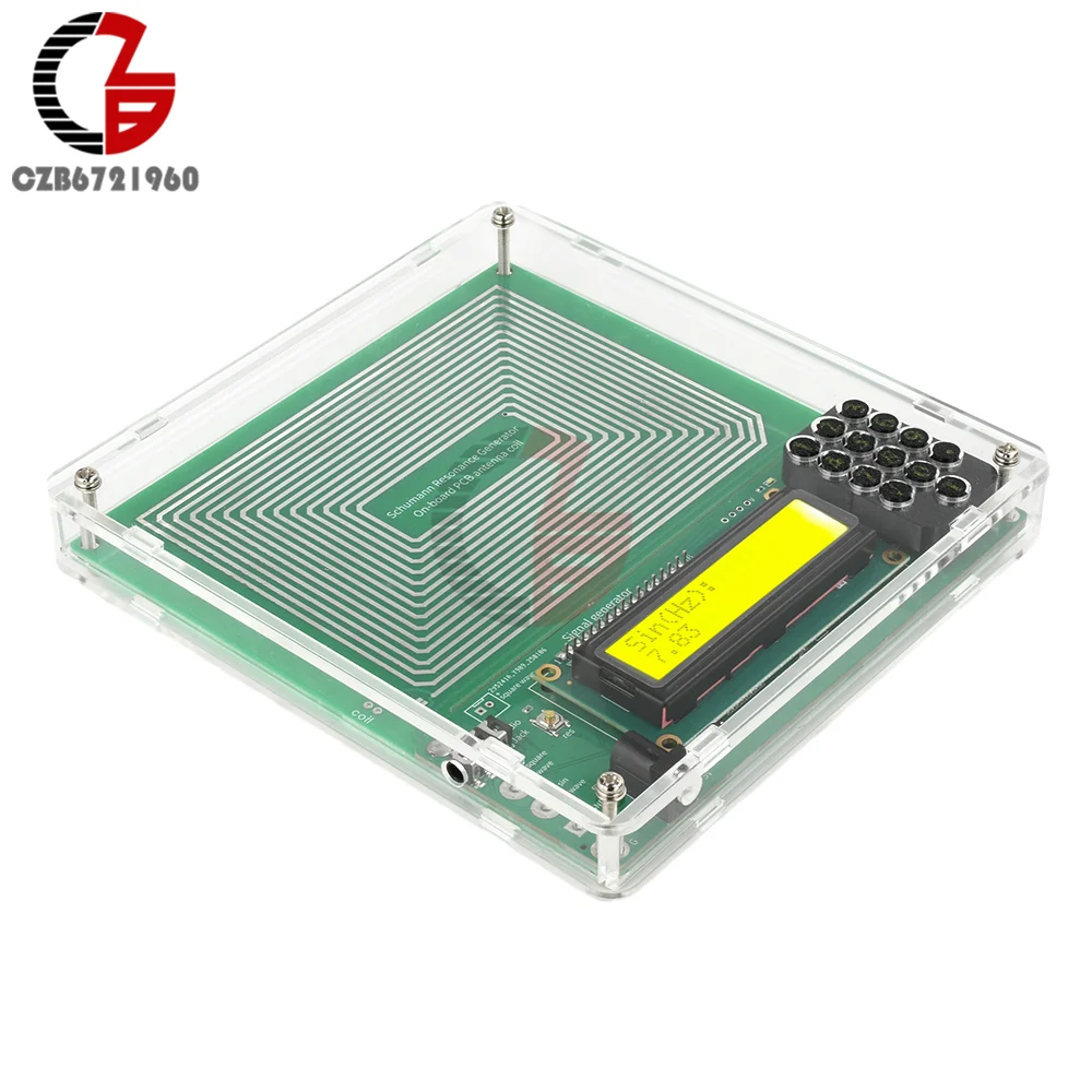 DC 5V Signal Generator 7.83Hz Schumann Resonances Generator Adjustable 0.01Hz-100000Hz Ultra-low Frequency Audio Resonator