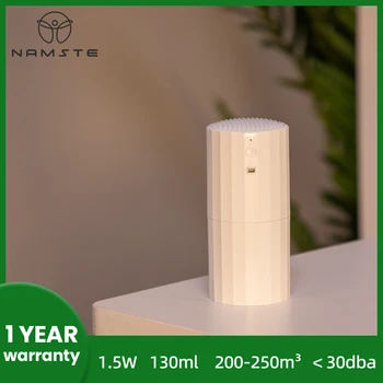 Namste 가정용 스마트 블루투스 아로마 디퓨저, WIFI 작동, 에센셜 오일 향수 향료, 공기 청정기, 250 m³