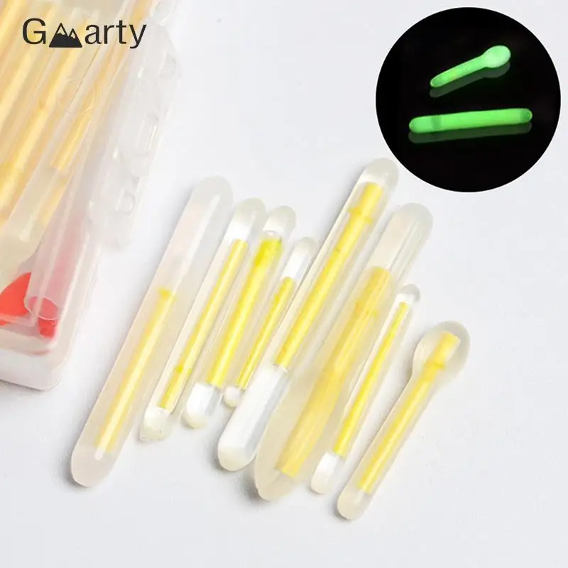 

10pcs Fishing Tackle Stick Fluorescent Lightstick Light Float Rod For Night Fishing Glow In The Dark Useful